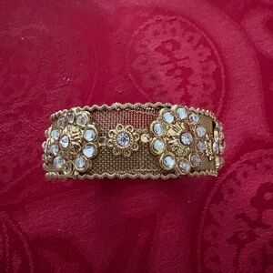 Elegant Gold and Silver Women's Bracelet
